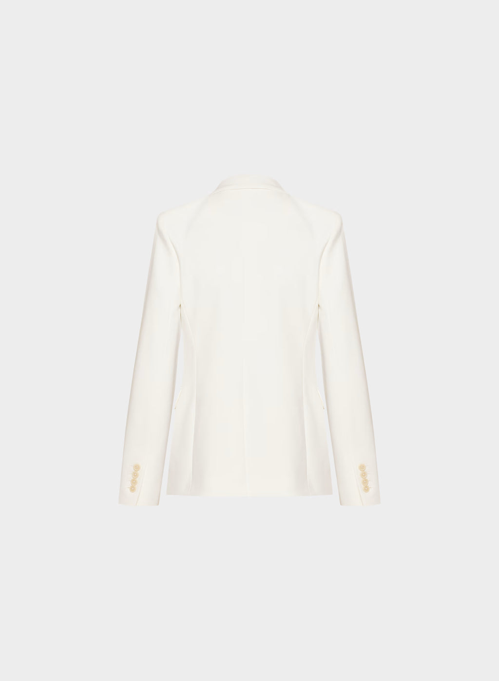 Single-Breasted Stretch Blazer - Check