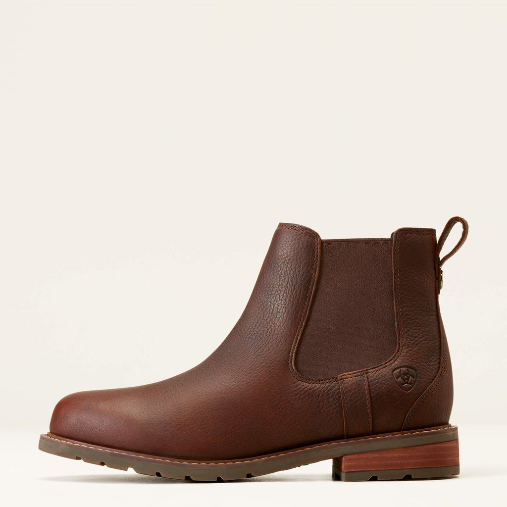 Waterproof Leather Chelsea Boot - Brown