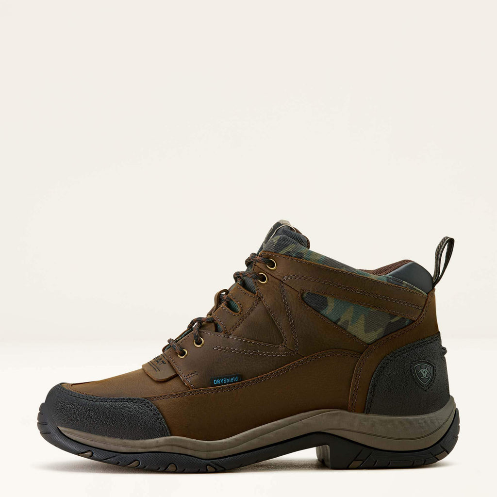 Waterproof Lace-Up Trail Riding Boot - Copper