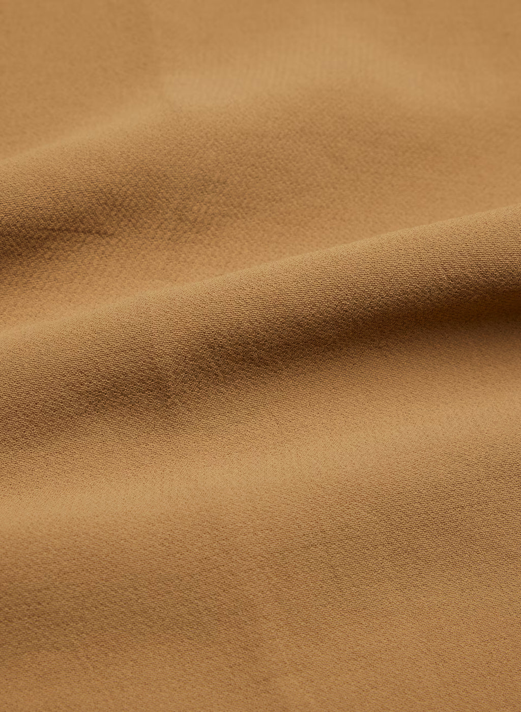 High-Rise Wide-Leg Crepe Trousers - Sand