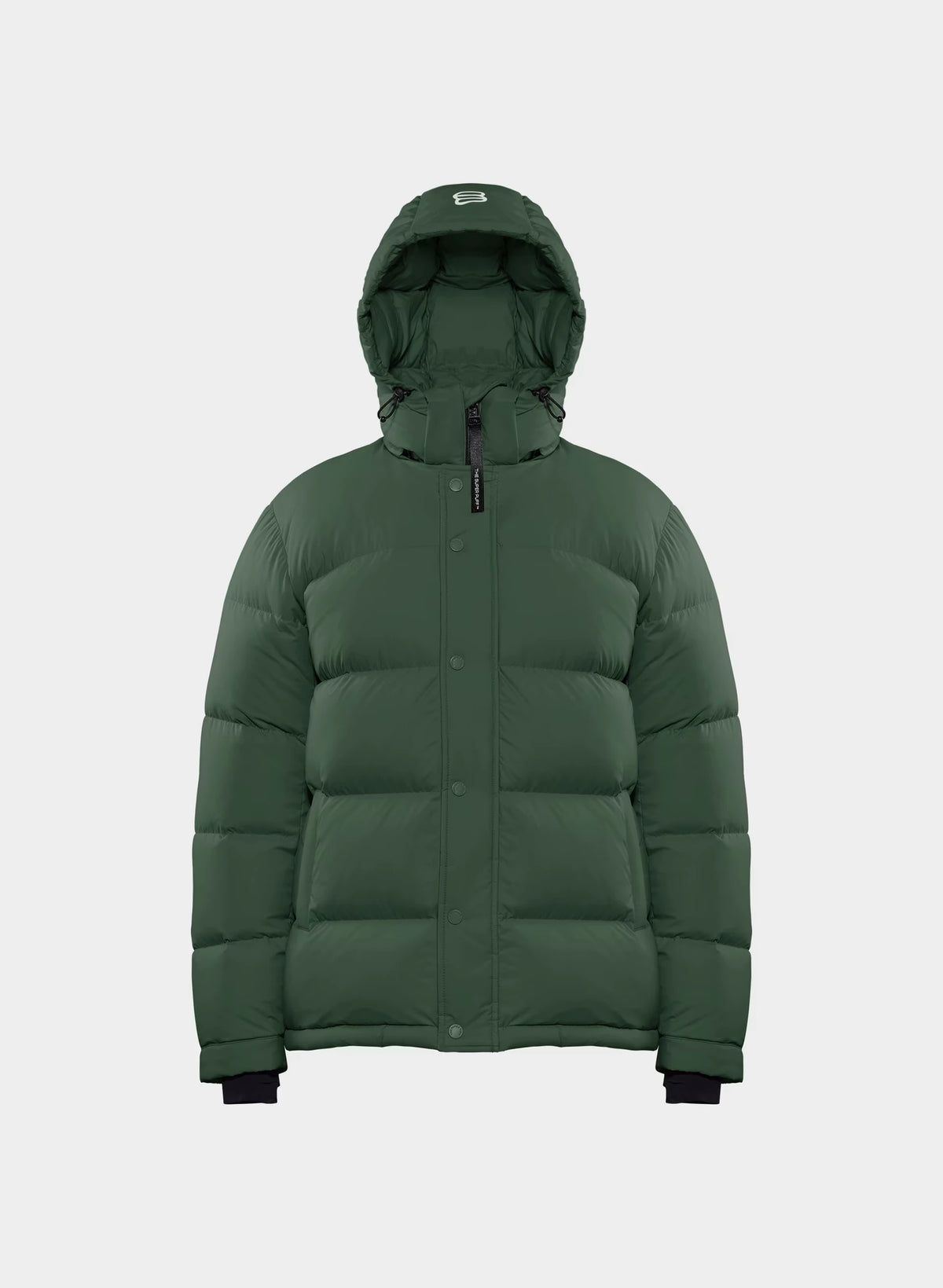 Long Down Puffer Jacket - Blue
