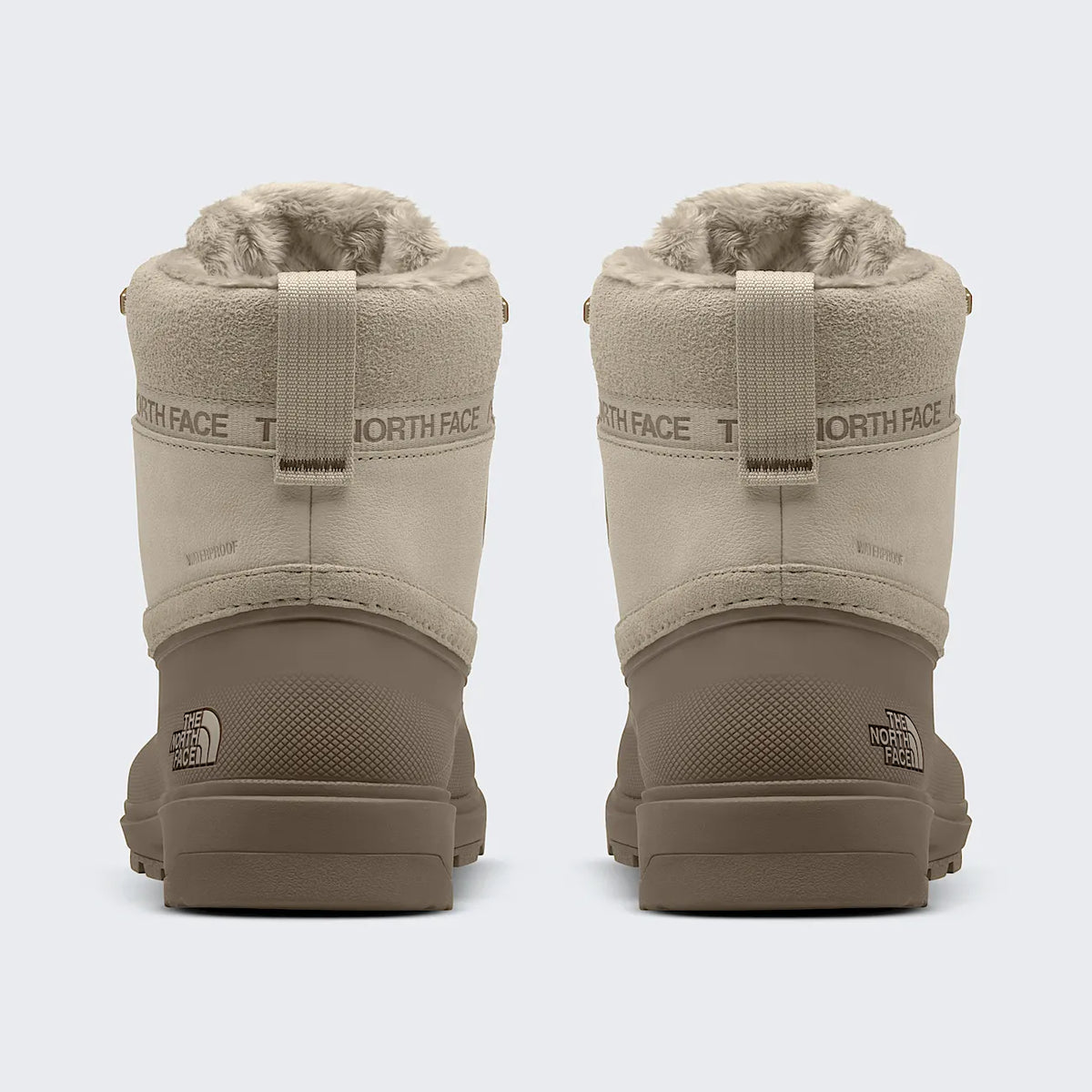 Women's Waterproof Short Snow Boots - Taupe