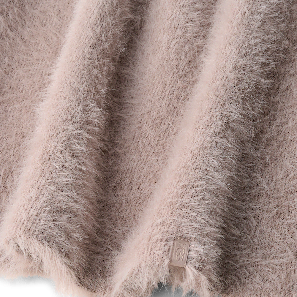 Women's Plush Knit Maxi Skirt - Pale Orchid