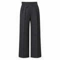 Heavyweight Herringbone Wool Dress Trousers