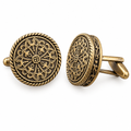 Ornate Bronze Cufflinks