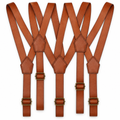 Personalized Leather Groomsmen Suspenders