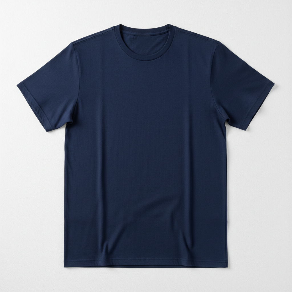 Crew Neck Cotton T-Shirt for Men